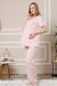 Жінка вагітна піжама SNY 8025 рожевий