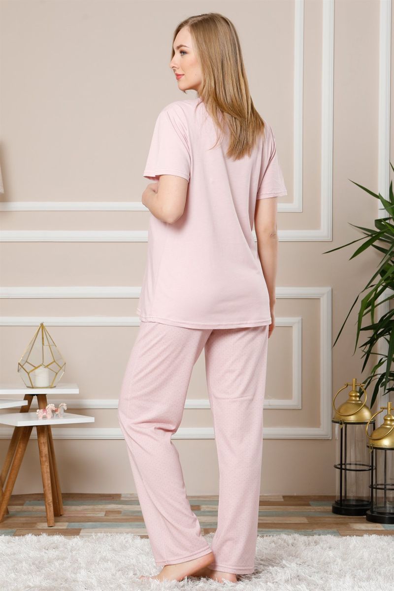 Женщина беременна пижама SNY 8025 розовый Женщина беременна пижама SNY 8025 розовый из 3