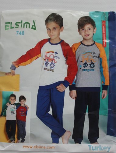 Пижама детская для мальчиков Elsima Kids 748 Пижама детская для мальчиков Elsima Kids 748 из 1