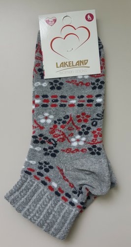 Жіночі шкарпетки Lakeland 50115 сірий Жіночі шкарпетки Lakeland 50115 сірий з 2