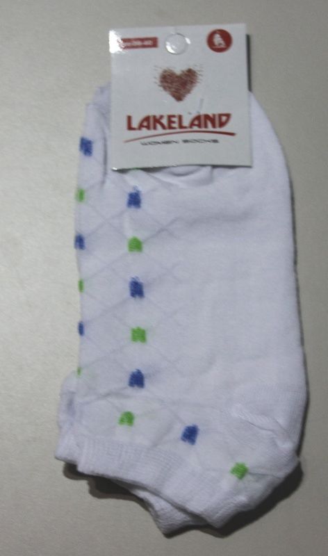 Женские носки Lakeland белые с принтом Женские носки Lakeland белые с принтом з 2