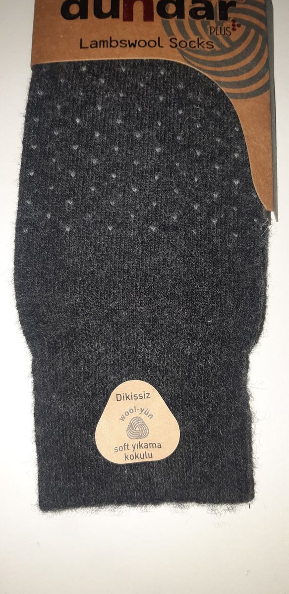 Шкарпетки з овечої вовни Dundar 5911 т.сірий Шкарпетки з овечої вовни Dundar 5911 т.сірий з 5
