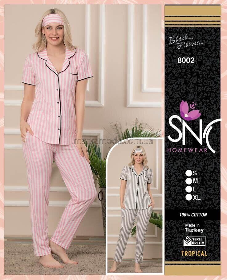 Женская пижама SNY 8002 серый Женская пижама SNY 8002 серый из 5