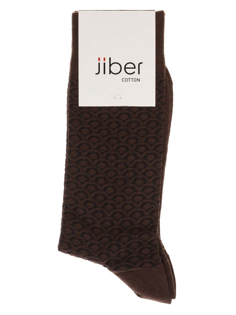 Носки мужские Jiber 5012 коричневый, классические Носки мужские Jiber 5012 коричневый, классические з 1