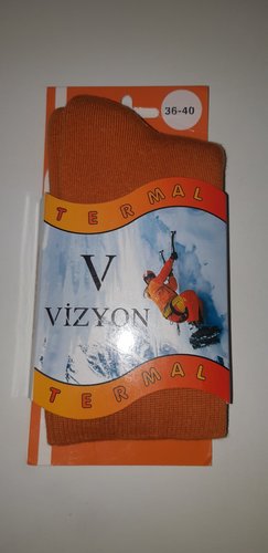 Термошкарпетки жіночі Vizyon 31 помаранчевий Термошкарпетки жіночі Vizyon 31 помаранчевий з 4