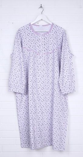 Ночная рубашка больших размеров Pijamor 966 фиолетовый Ночная рубашка больших размеров Pijamor 966 фиолетовый из 2