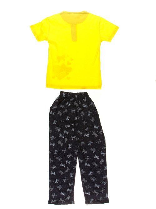 Пижама детская для девочек Mirano 4613 желтая Пижама детская для девочек Mirano 4613 желтая из 2
