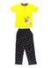 Пижама детская для девочек Mirano 4613 желтая