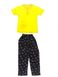 Пижама детская для девочек Mirano 4613 желтая