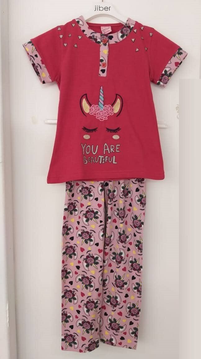 Пижама детская для девочек Tarik 1080 бордовый Пижама детская для девочек Tarik 1080 бордовый из 1