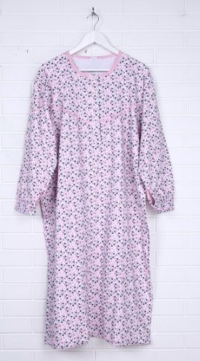 Ночная рубашка больших размеров Pijamor 966 розовый Ночная рубашка больших размеров Pijamor 966 розовый из 2