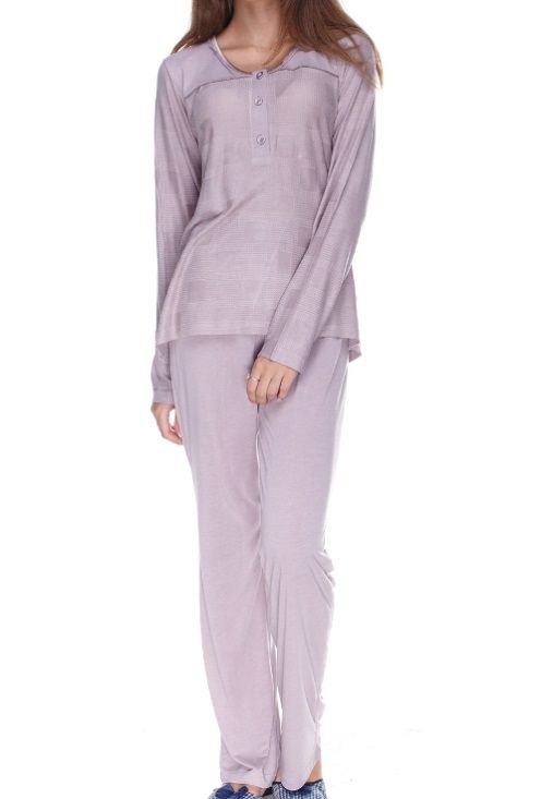 Женская пижама IKI YDL 34104 бежевый Женская пижама IKI YDL 34104 бежевый из 2