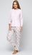 Жіноча піжама Meyra 2458 рожева