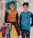 Пижама детская для мальчиков Elsima 739 оранжевый