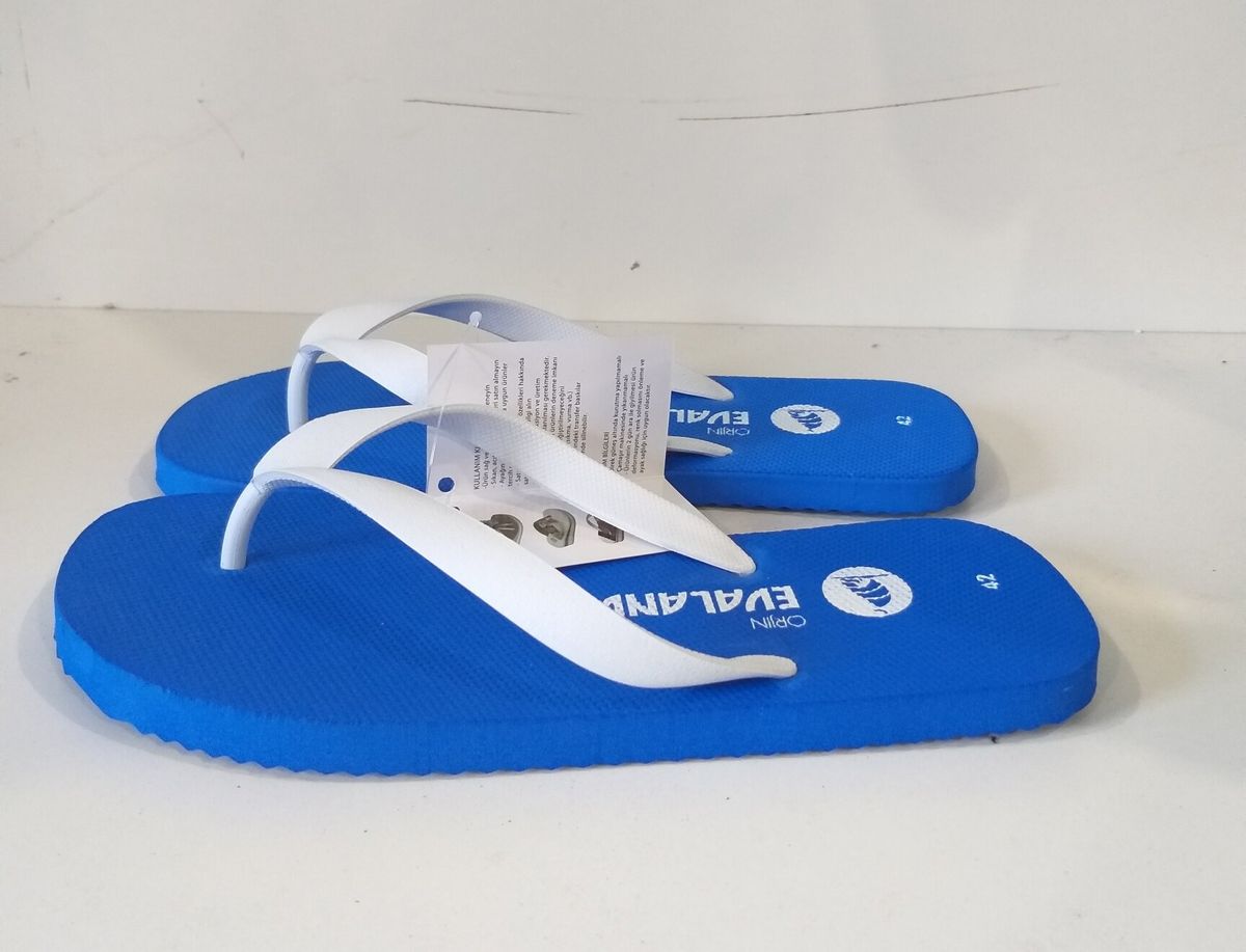 Мужская пляжная обувь Evaland 917-10 синий Мужская пляжная обувь Evaland 917-10 синий из 4