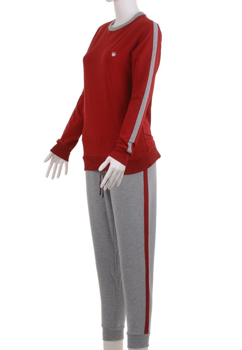 Женские спортивные костюмы Jiber 3681 бордовый Женские спортивные костюмы Jiber 3681 бордовый из 4