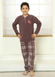 Пижама детская для мальчиков Sny 20249 коричневый