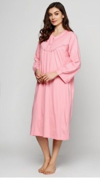 Ночная рубашка больших размеров Pijamor 379 розовый Ночная рубашка больших размеров Pijamor 379 розовый из 2