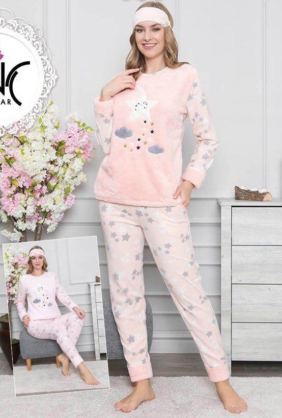 Женская пижама SNY 9101 розовый Женская пижама SNY 9101 розовый из 1