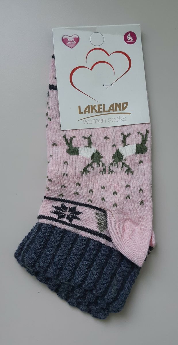 Жіночі шкарпетки Lakeland 50114 рожевий Жіночі шкарпетки Lakeland 50114 рожевий з 2