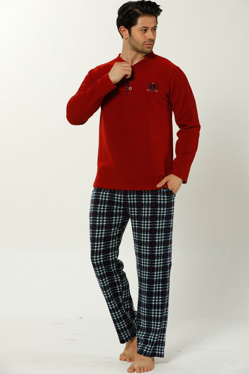 Мужская пижама SNY 9005 бордовый Мужская пижама SNY 9005 бордовый из 3