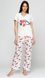 Женская пижама Bambaska 404 молочный