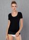 Женская футболка Doreanse 9397P черная,Большой размер