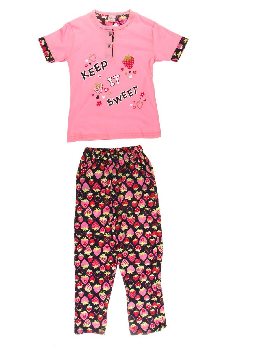 Пижама детская для девочек Mirano 4628 розовый Пижама детская для девочек Mirano 4628 розовый из 2
