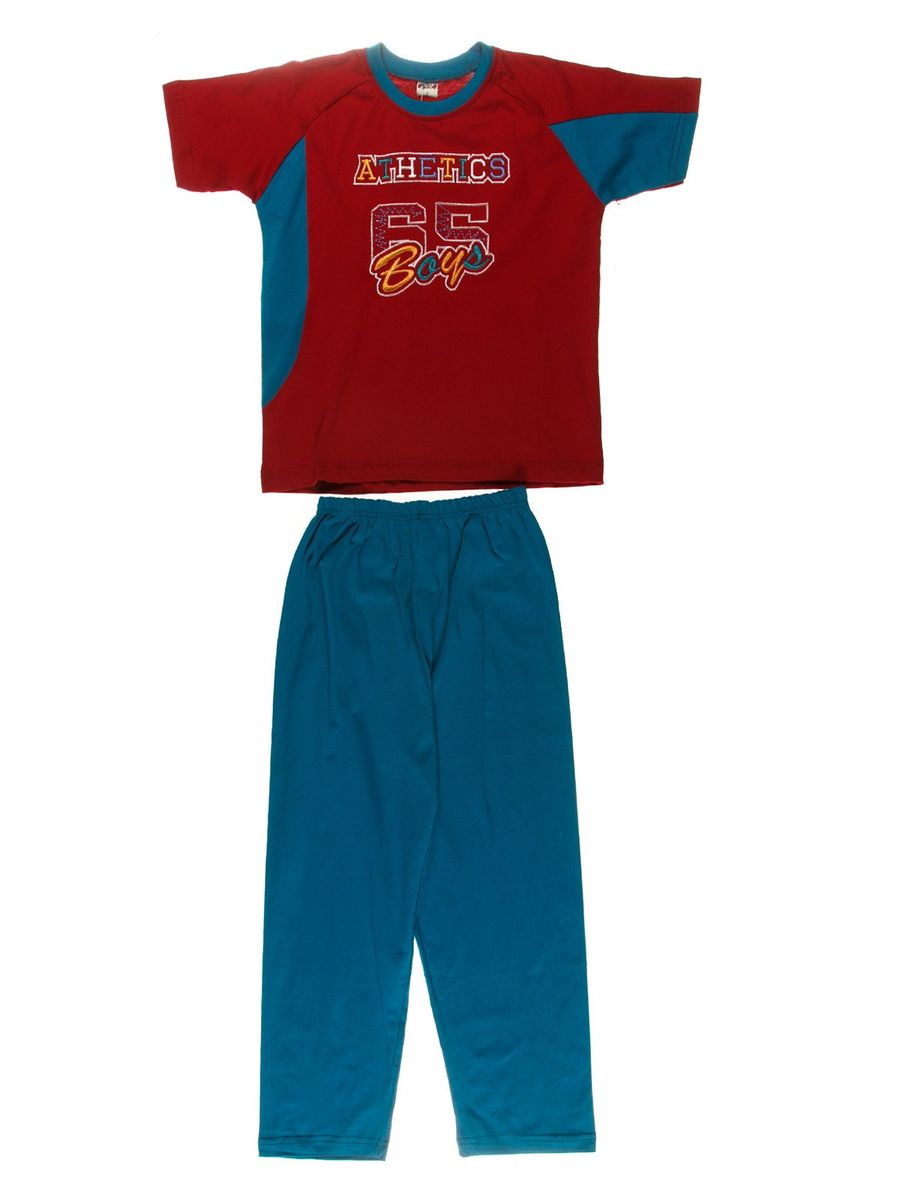 Пижама детская для мальчиков Erkan 2019 бордо Пижама детская для мальчиков Erkan 2019 бордо з 2