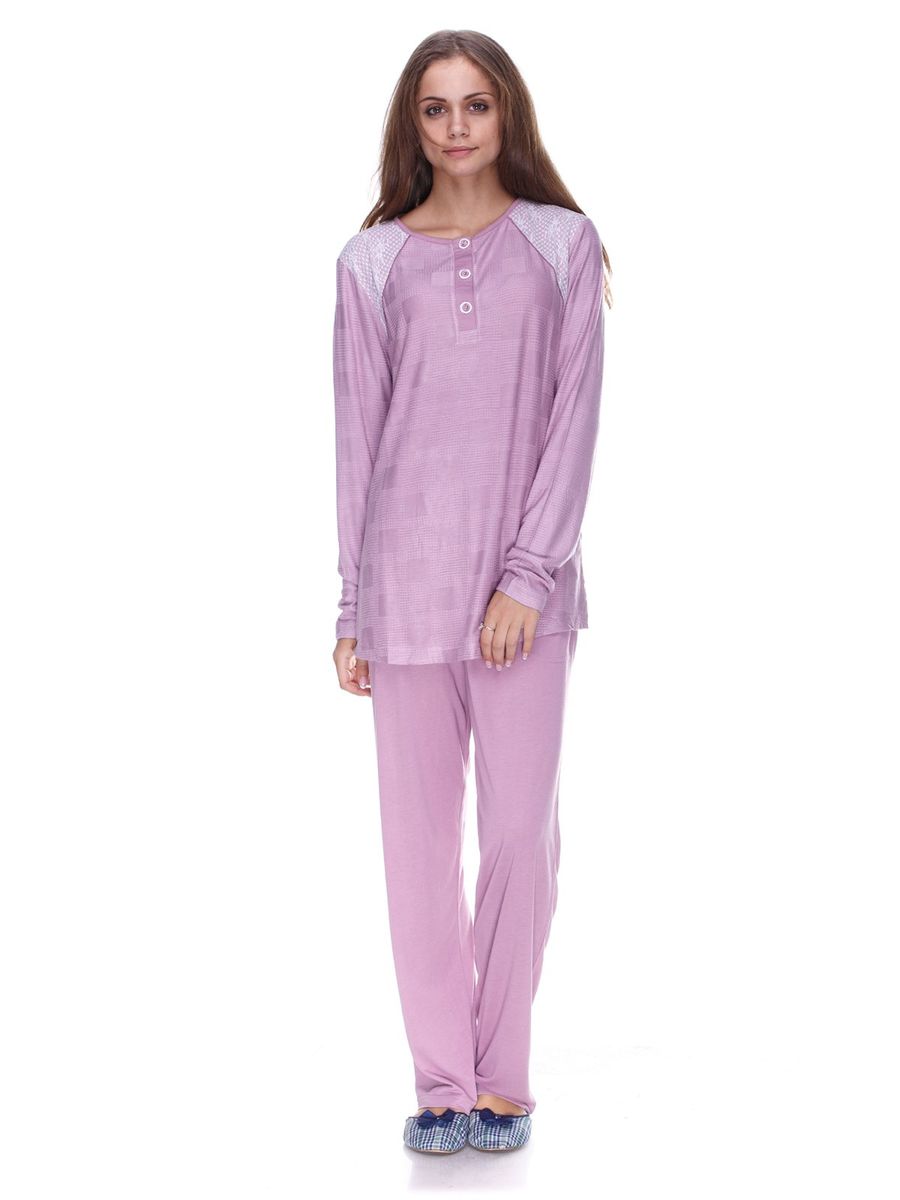 Женская пижама IKI YDL 34156 лиловый Женская пижама IKI YDL 34156 лиловый из 2