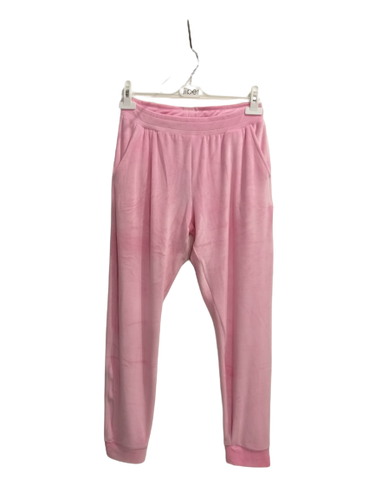 Жіночі оксамитові спортивні штани Jiber 3696 рожевий Жіночі оксамитові спортивні штани Jiber 3696 рожевий з 3