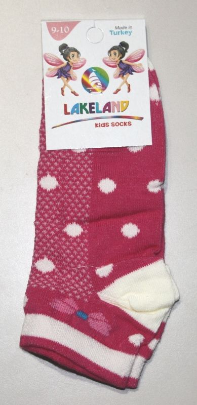 Детские носки Lakeland красные с принтом Детские носки Lakeland красные с принтом из 6