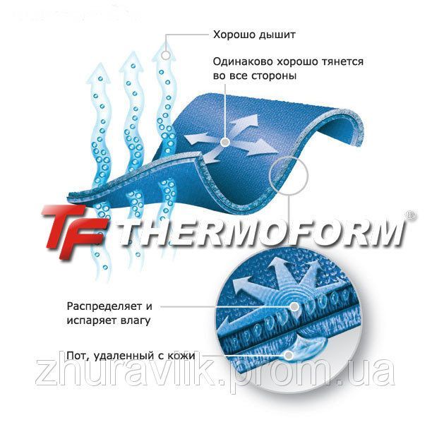 Термокофта унисекс Thermoform 12-004 темно-синяя Термокофта унисекс Thermoform 12-004 темно-синяя из 4