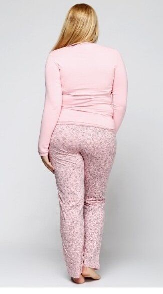 Жіноча піжама Shine 269 рожева Жіноча піжама Shine 269 рожева з 2