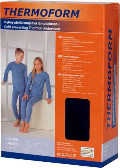 Детский термокомплект Thermoform 12-007 темно-серый Детский термокомплект Thermoform 12-007 темно-серый из 3