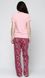 Жіноча піжама Shine 266 рожева
