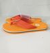 Жіноча пляжне взуття Evaland 4017-10 помаранчевий