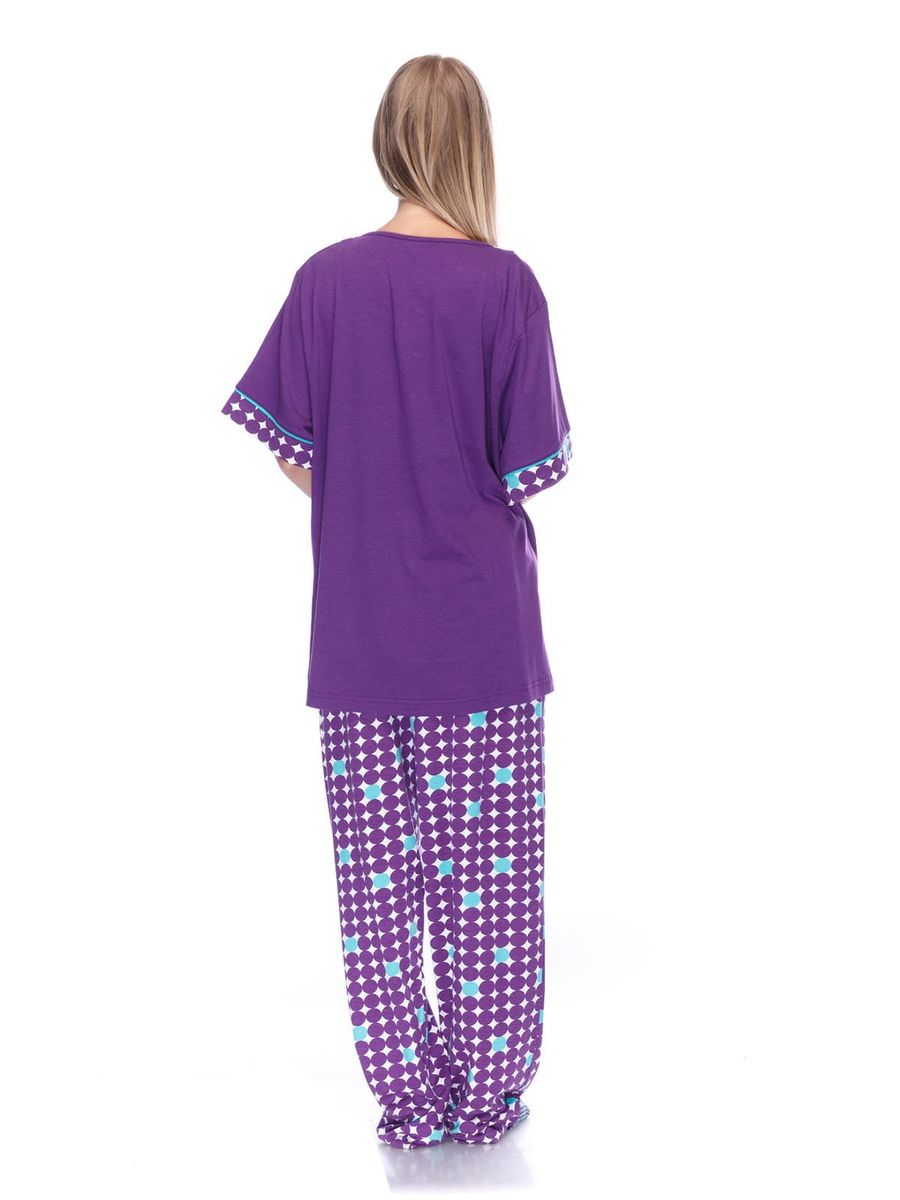 Женская пижама IKI YDL 34831 фиолетовый Женская пижама IKI YDL 34831 фиолетовый из 2