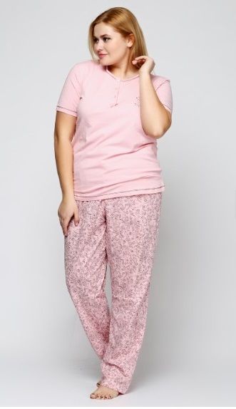 Женская пижама Shine 233 розовая Женская пижама Shine 233 розовая из 3