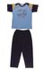 Пижама детская для мальчиков Erkan 2022 синяя, 92 (2 роки)