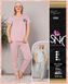 Женская пижама SNY 8006 розовый