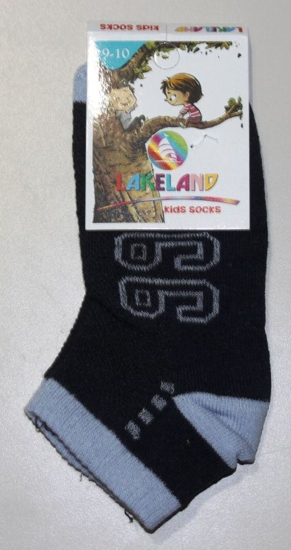 Детские носки Lakeland черные с принтом Детские носки Lakeland черные с принтом з 8