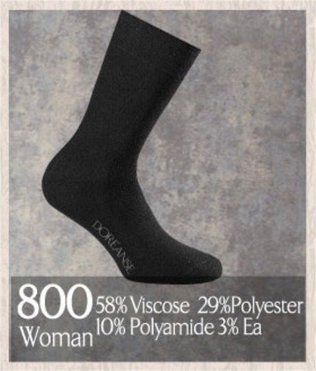 Термошкарпетки жіночі Doreanse 800 чорний Термошкарпетки жіночі Doreanse 800 чорний з 2