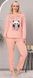Жіноча піжама SNY 8009 рожевий, L