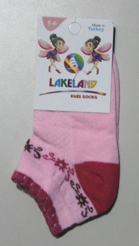 Детские носки Lakeland розовые с принтом Детские носки Lakeland розовые с принтом з 4