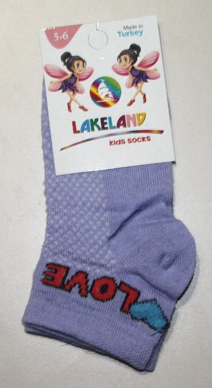 Детские носки Lakeland сиреневые с принтом Детские носки Lakeland сиреневые с принтом из 5