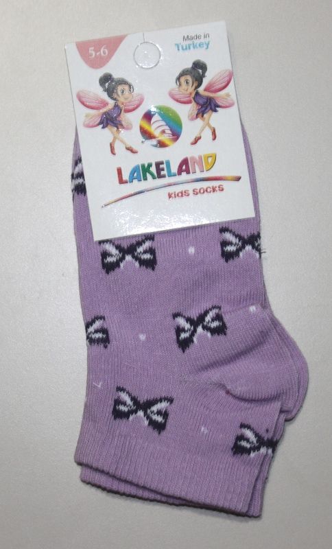 Детские носки Lakeland сиреневые с принтом Детские носки Lakeland сиреневые с принтом з 5