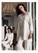 женский халат и пижамный комплект Perin 305 молочный