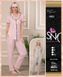 Женская пижама SNY 8002 розовый