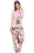 Женская пижама Mendo 678 розовая